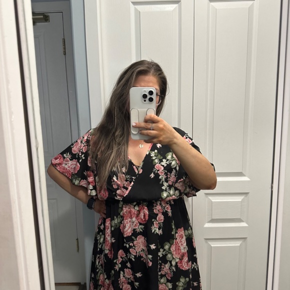 Shein Curve Floral Summer Dress - Picture 2 of 4
